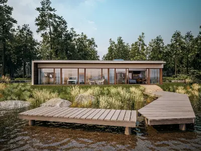 Dom oszczędny (z wentylacją mechaniczną i rekuperacją) — wersje stylistyczne 4