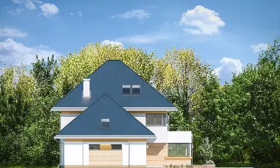 Dom z Widokiem 2 C — elewacje 4