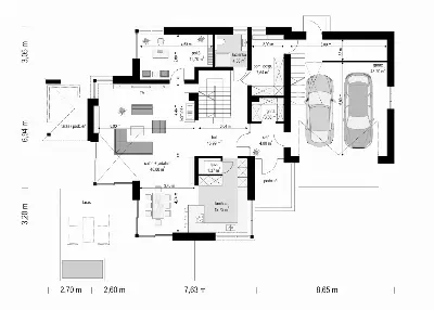 Dom z Widokiem 3 wariant H — wizualizacje 3