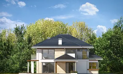 Dom z Widokiem 6 — elewacje 3