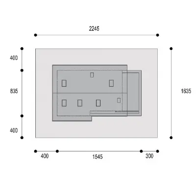DomPasja 56 — plan sytuacyjny 1
