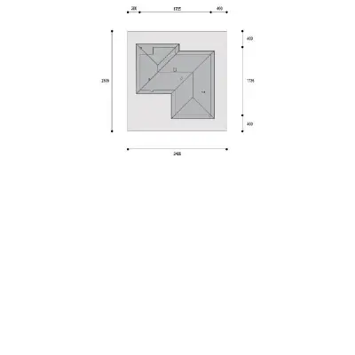 Dompasja 59 — plan sytuacyjny 1 (odbicie lustrzane)