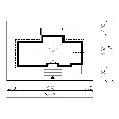 Efektowny - wariant I — plan sytuacyjny 1