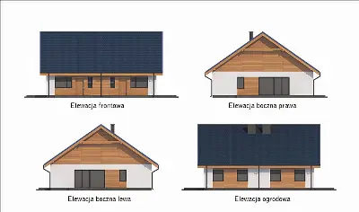 Elastyczny (bliźniak) — elewacje 1
