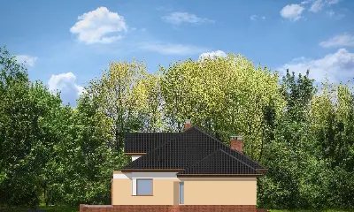 Familijny — elewacje 4 (odbicie lustrzane)