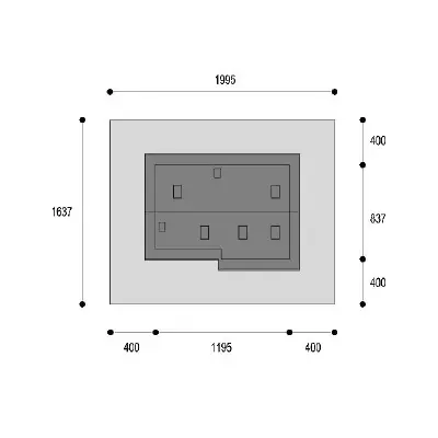 Faro — plan sytuacyjny 1 (odbicie lustrzane)