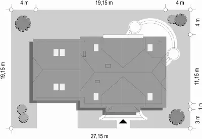 Fokus 2 — plan sytuacyjny 1 (odbicie lustrzane)