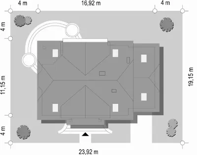 Fokus — plan sytuacyjny 1