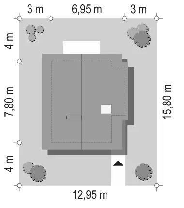 Francik — plan sytuacyjny 1
