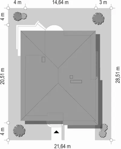 Gabriela 3 — plan sytuacyjny 1