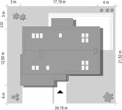 Gala — plan sytuacyjny 1