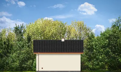 Garaż BG01 — elewacje 2