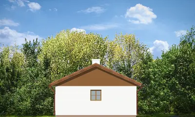 Garaż BG02 — elewacje 3