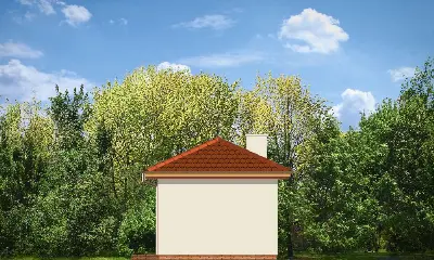 Garaż BG05 — elewacje 2