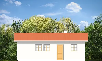 Garaż BG06 — elewacje 3