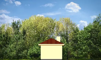 Garaż BG08 — elewacje 2