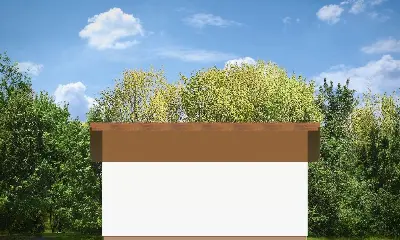 Garaż BG09 — elewacje 4 (odbicie lustrzane)