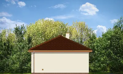 Garaż BG14 — elewacje 2