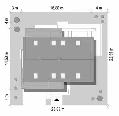 Hiacynt 7 — plan sytuacyjny 1