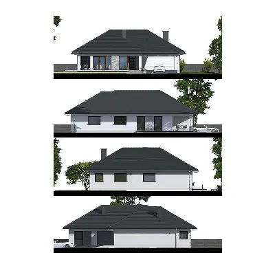 Indiana — elewacje 1