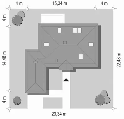 Jak Marzenie 2 — plan sytuacyjny 1