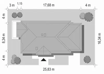 Jak Marzenie 3 — plan sytuacyjny 1