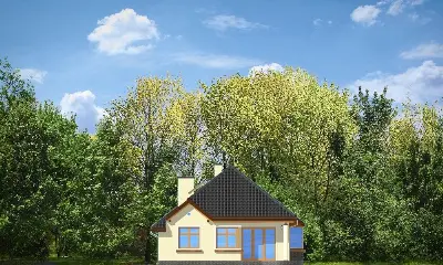 Jamnik 3 — elewacje 2 (odbicie lustrzane)