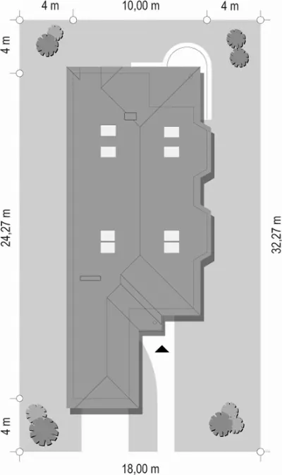 Jamnik 3 — plan sytuacyjny 1