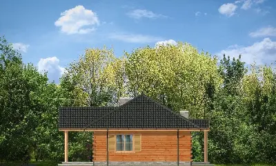 Jaskółka — elewacje 3 (odbicie lustrzane)