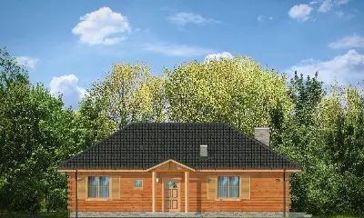 Jaskółka — elewacje 1 (odbicie lustrzane)