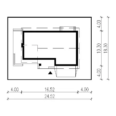 Jasna przestrzeń - wariant III — plan sytuacyjny 1