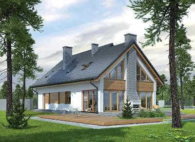 Jasna przestrzeń - wariant III — wizualizacje 1