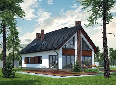 Jasna przestrzeń - wariant IV — wizualizacje 1