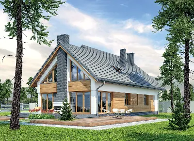 Jasna przestrzeń — wizualizacje 3 (odbicie lustrzane)