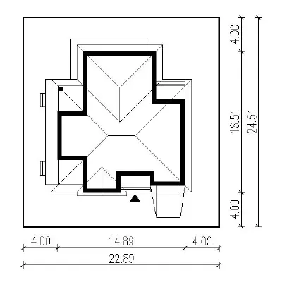 Jesienny pejzaż — plan sytuacyjny 1