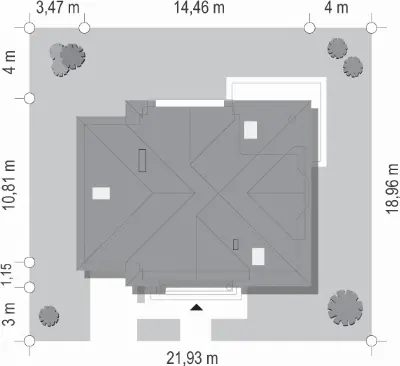 Julka 2 — plan sytuacyjny 1