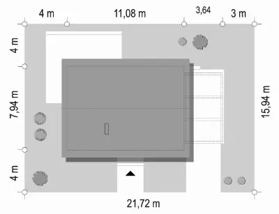 Kasia 2 — plan sytuacyjny 1