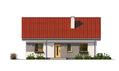 Kasia 5 — elewacje 1 (odbicie lustrzane)