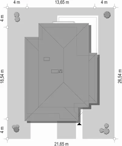 Kasjopea 6 — plan sytuacyjny 1