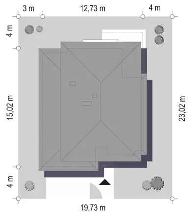 Kasjopea 7 — plan sytuacyjny 1