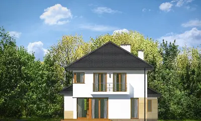 Kasjopea 8 — elewacje 2 (odbicie lustrzane)