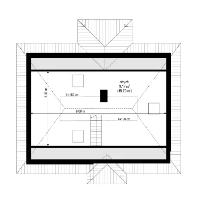 Klejnot — rzuty kondygnacji 2