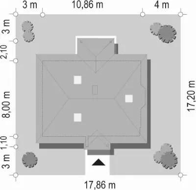 Klejnot — plan sytuacyjny 1