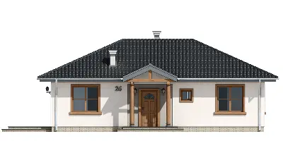 Kropka — elewacje 1