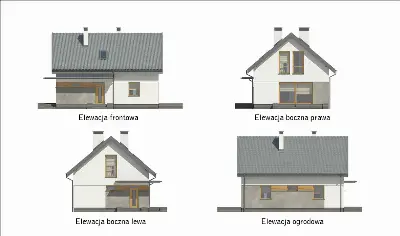 Kropla nadziei - wariant II — elewacje 1