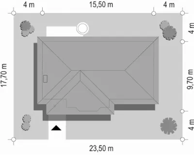 Kujawiak — plan sytuacyjny 1 (odbicie lustrzane)