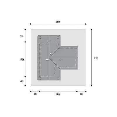 Laredo — plan sytuacyjny 1 (odbicie lustrzane)