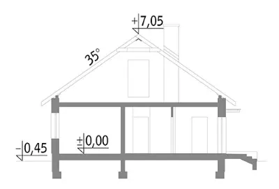 Lawendowe pole — przekroje 1 (odbicie lustrzane)