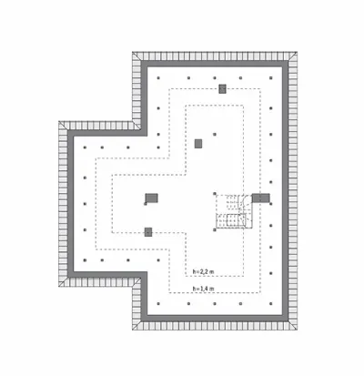 Lemoniadowy — rzuty kondygnacji 2