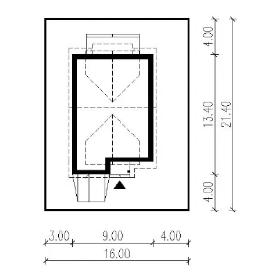 Leszczynowa aleja — plan sytuacyjny 1 (odbicie lustrzane)